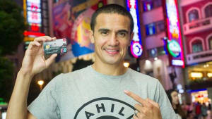 Socceroo Tim Cahill spruiks Load&Go China travel card